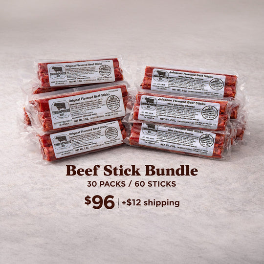Timber Creek Beef Sticks Bundle - 30 Pack Variety