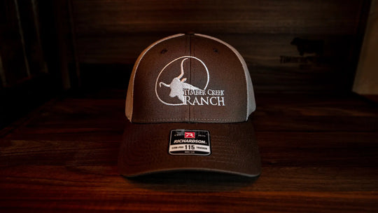 Richardson Low Profile Trucker Hat - Brown TCR