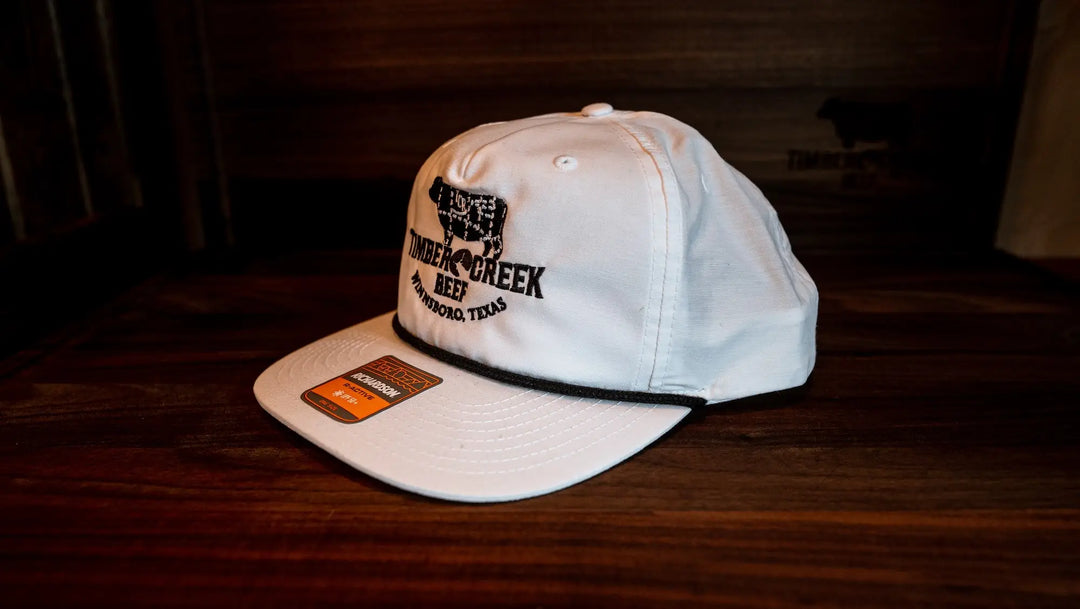 Richardson Grandpa Pinch Snapback Hat - White