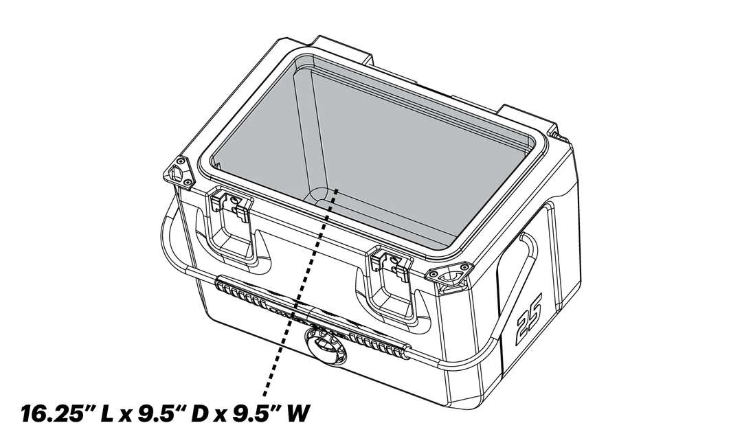 Wyld Gear 25 Quart Hard Cooler